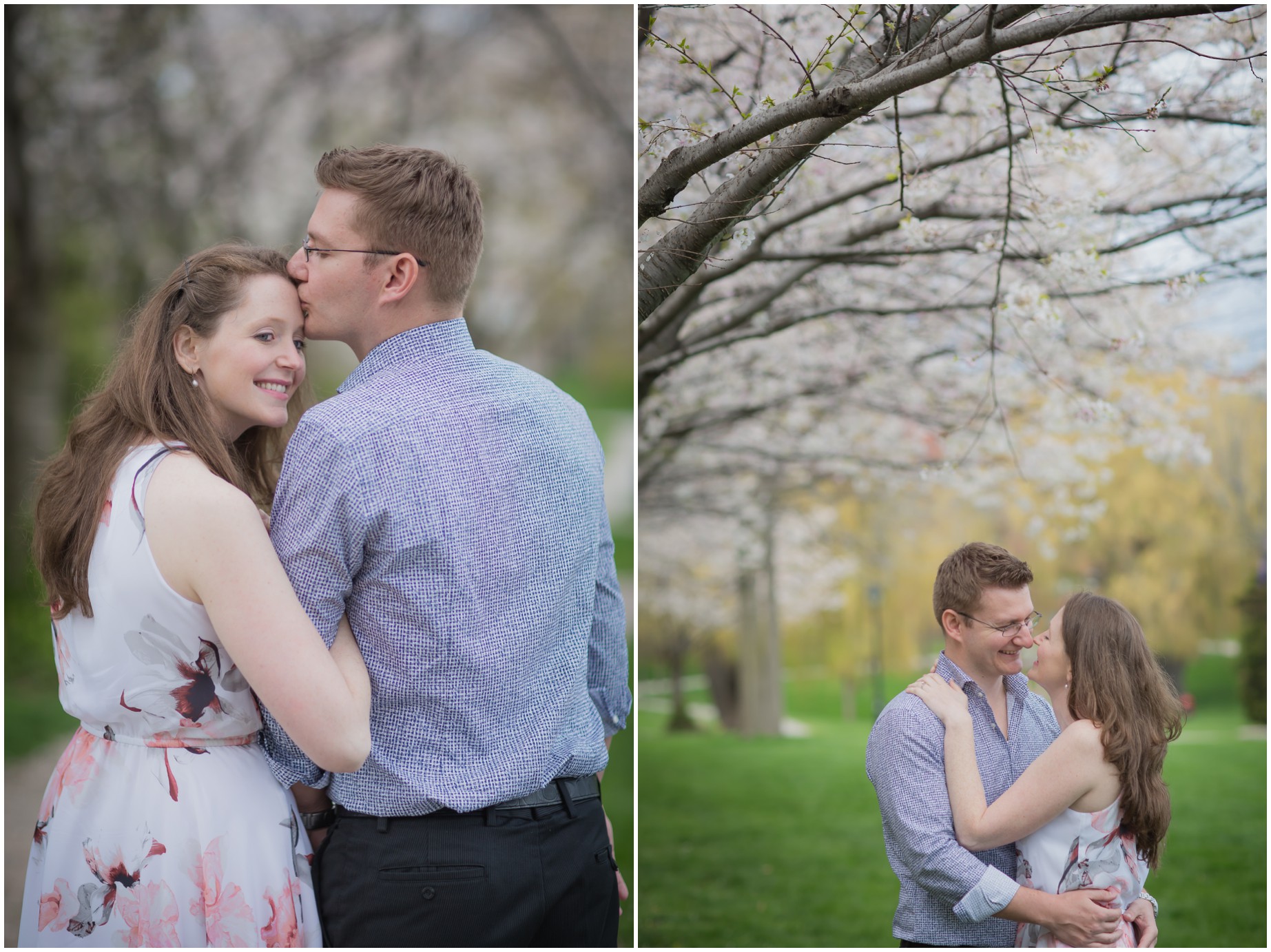 spencer smith park burlington engagement shoot