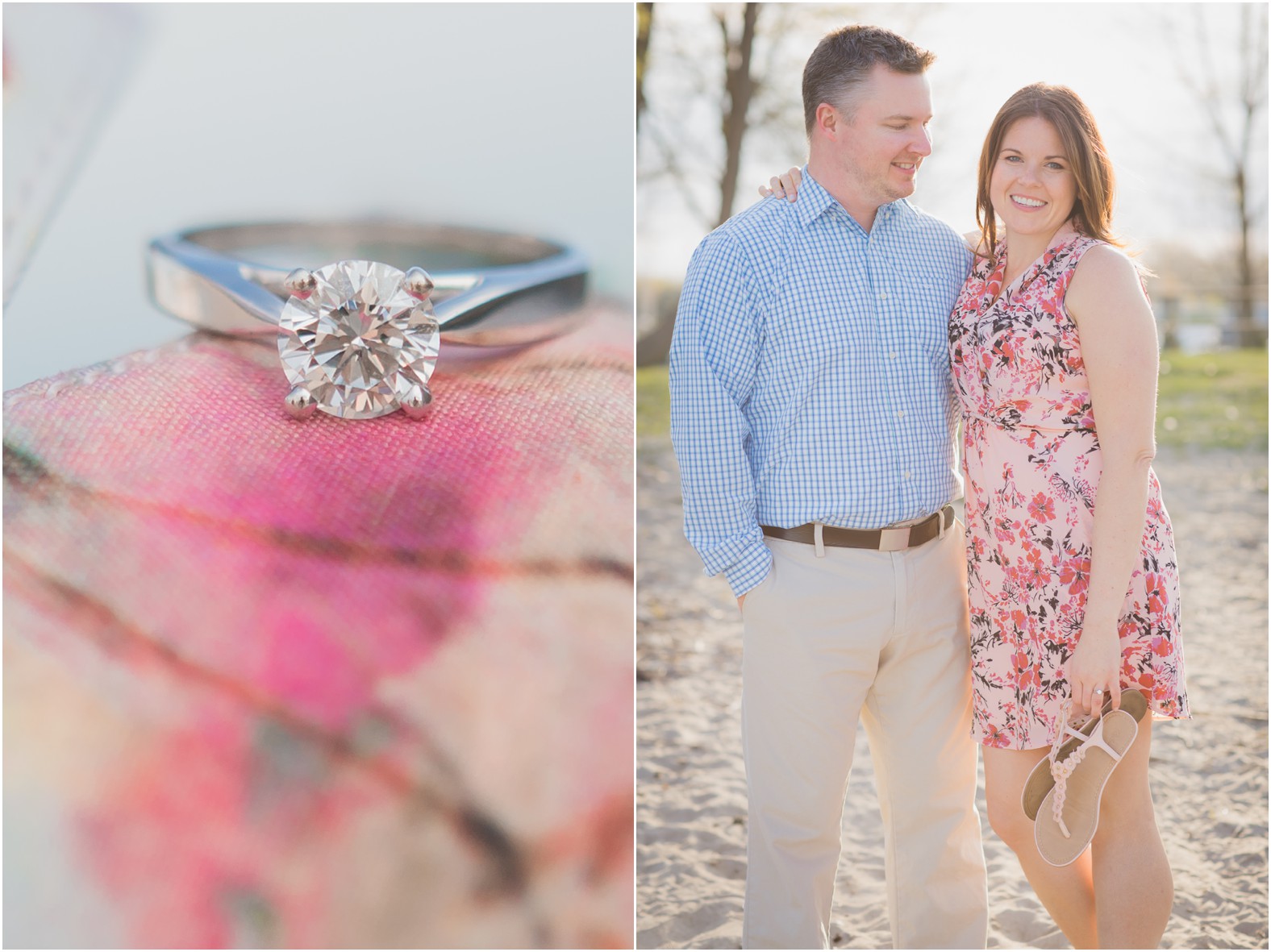 oakville yacht club engagement session