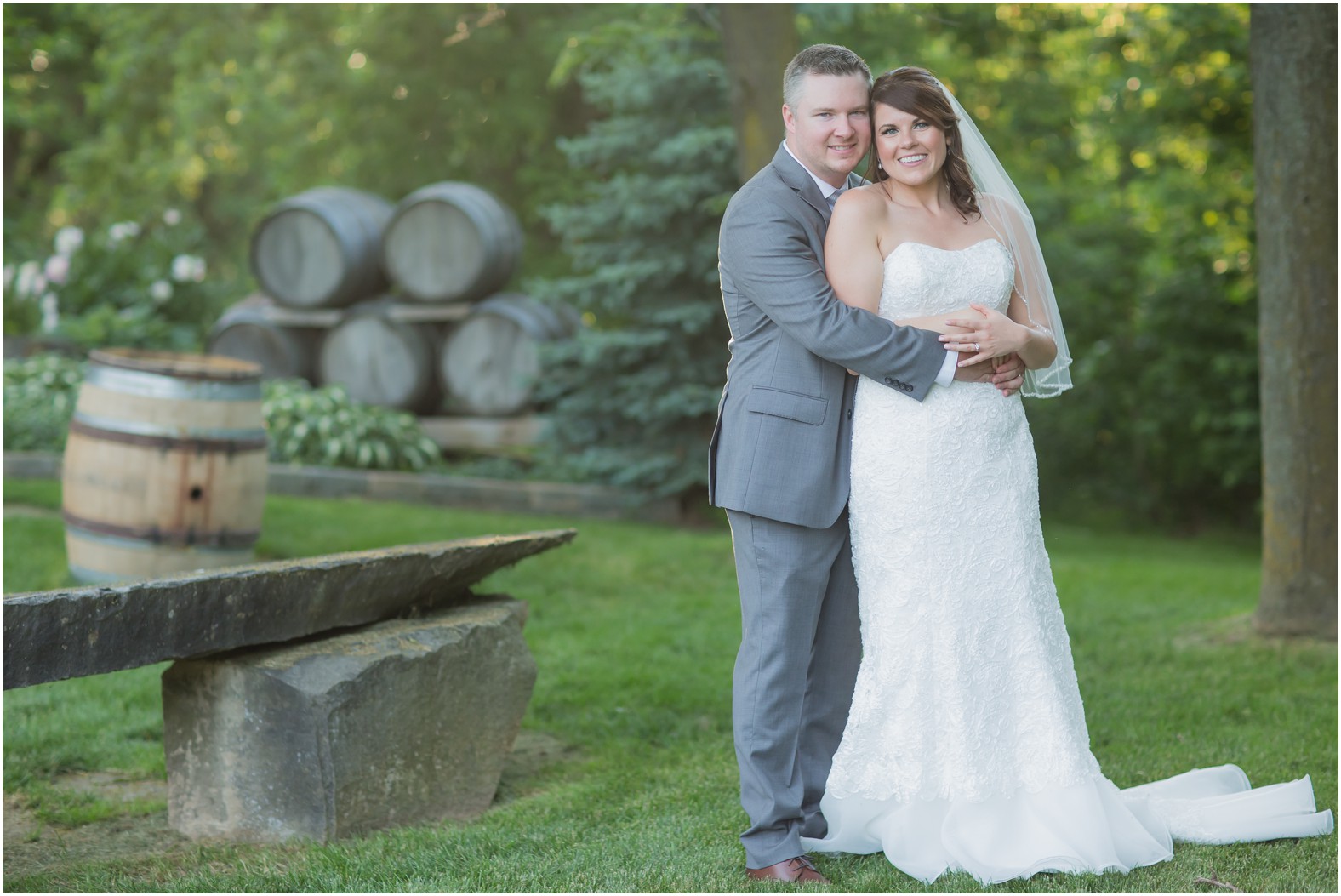 Terrace on the green wedding