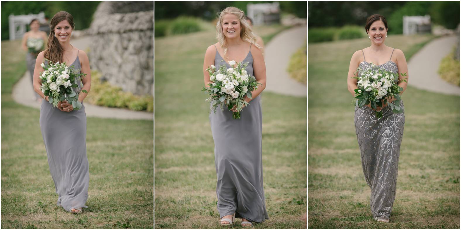 Outdoor wedding ceremony