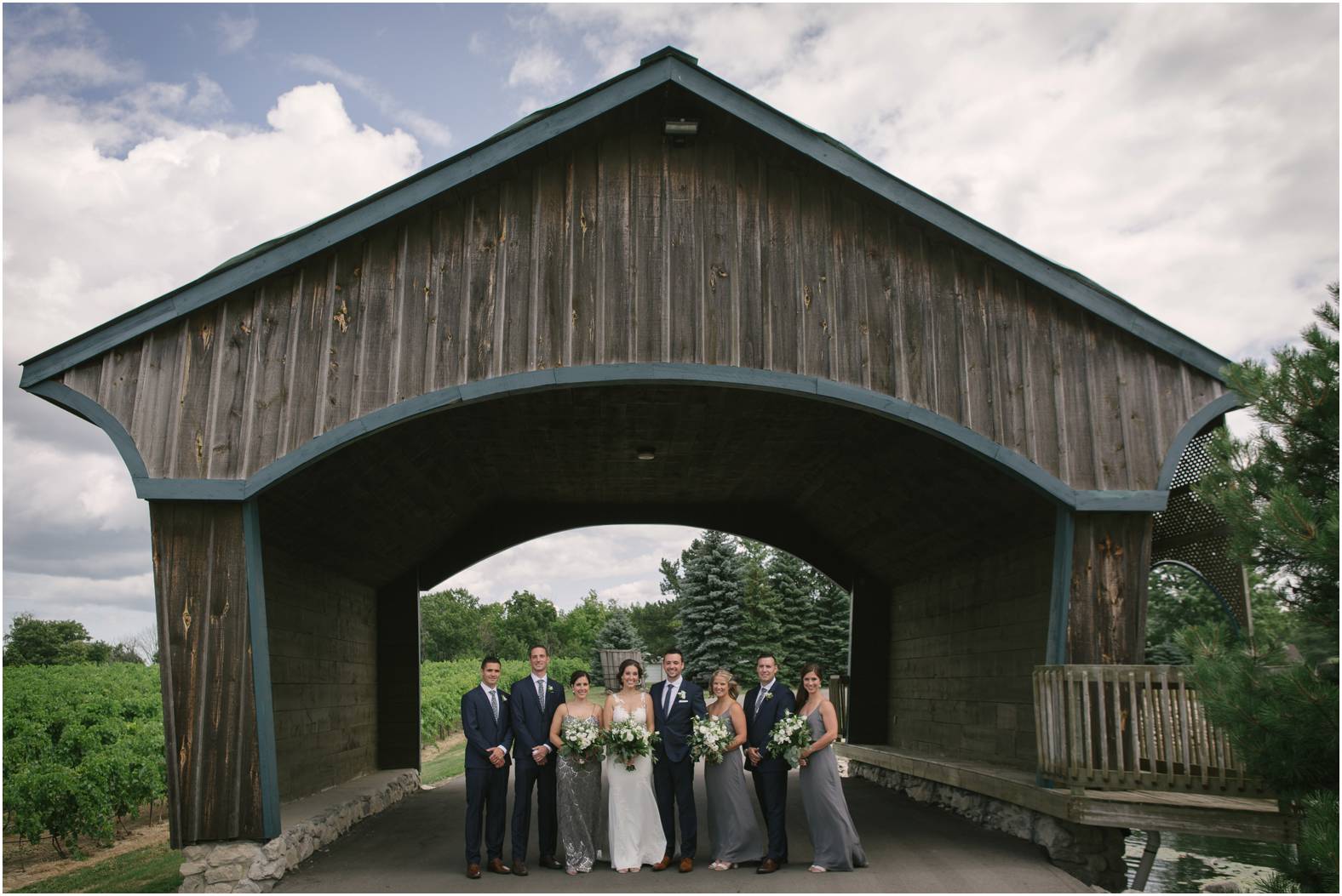 Bridal party portraits