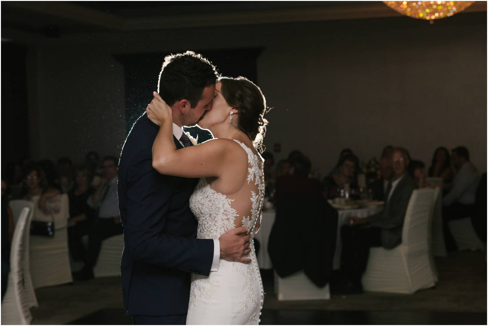 First dance kiss