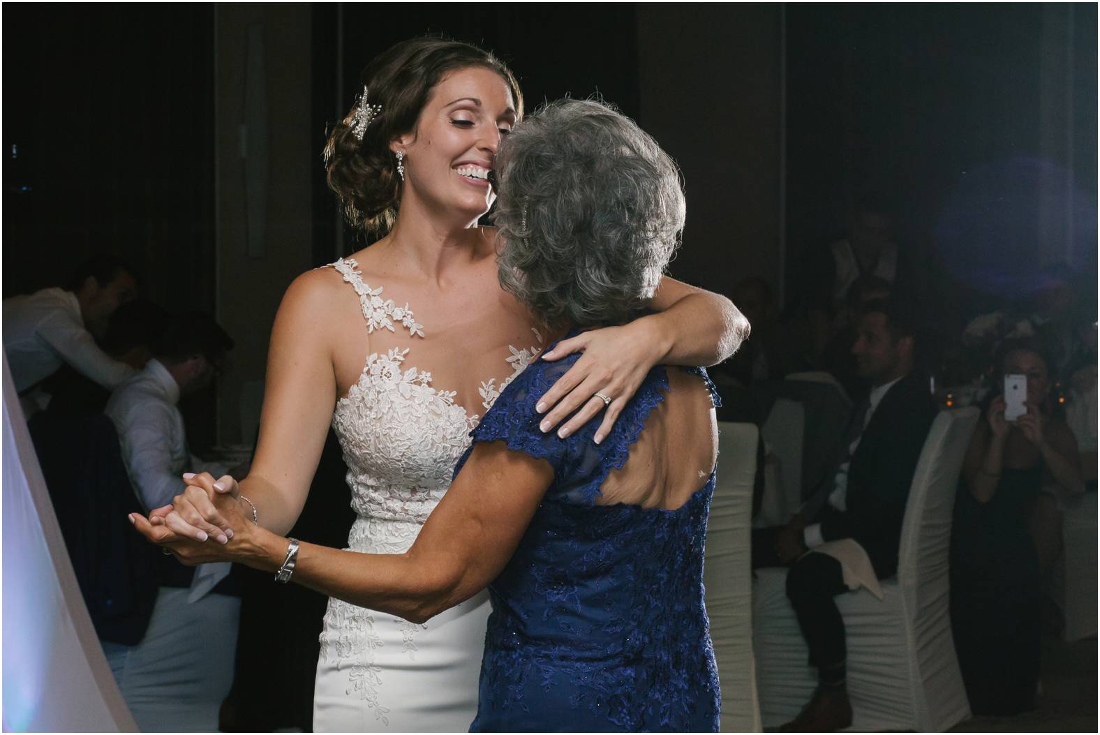 Mother daughter wedding dance