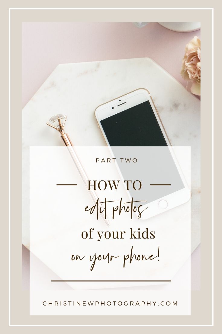 how to edit photos on iphone