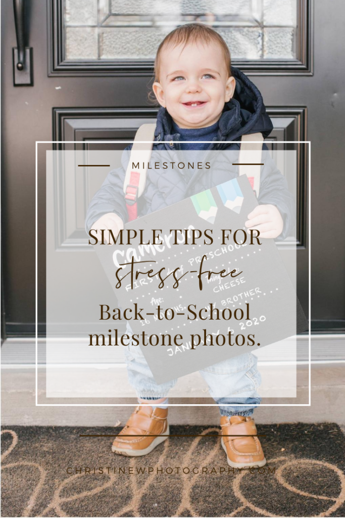 back to school photos